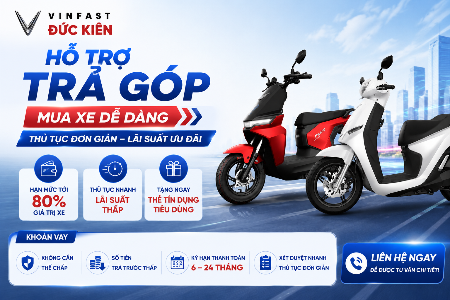 Hỗ trợ trả góp 1